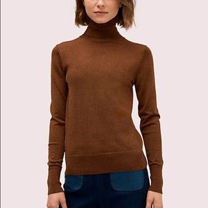Kate Spade Metallic Turtleneck